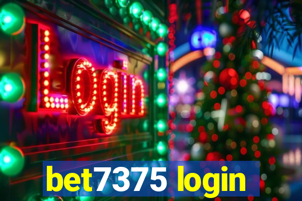 bet7375 login